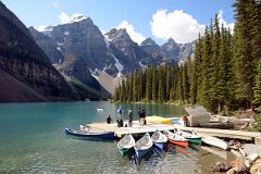 10 Renting A Canoe On Moraine Lake With Mount Little, Mount Bowlen, Tonsa Peak, Mount Perren, Mount Allen, Mount Tuzo Near Lake Louise.jpg